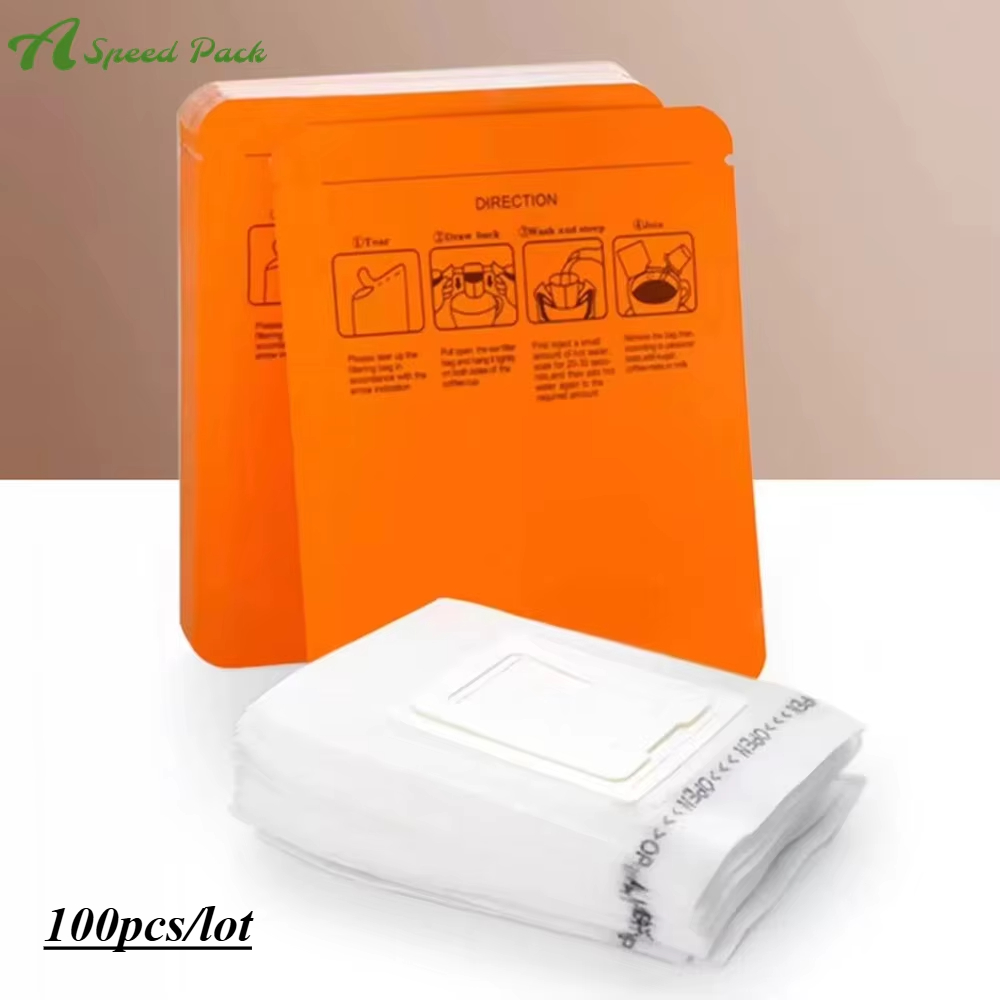 Food Storage Bag - 100pcs High Quality Aluminum Foil Kraft