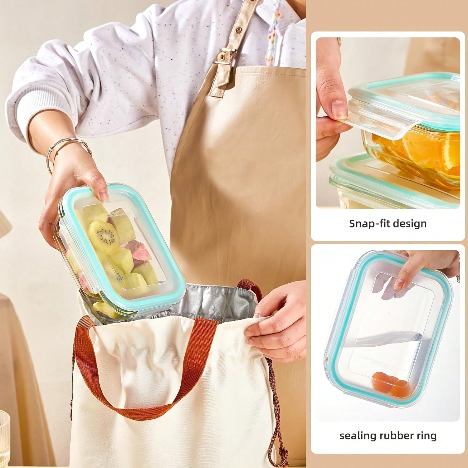 20pcs Sealed Glass Food Storag - огляд і ціна Food Storage Meals