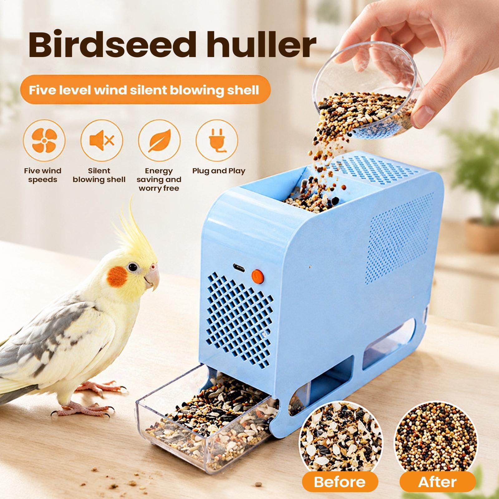 Electric Bird Food Shell Blowi - огляд і ціна Food Storage With Dividers