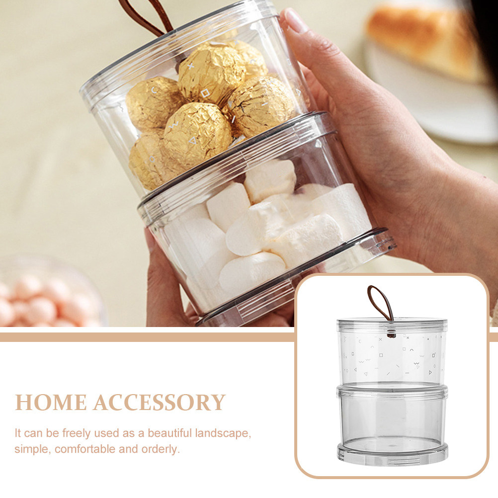 2Pcs Snack Storage Jars Multi- - огляд і ціна Food Storage Containers