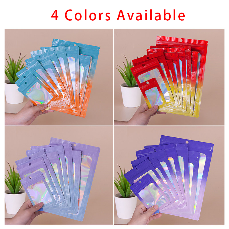 Holographic Color Square Zippe - огляд і ціна Food Storage Bag