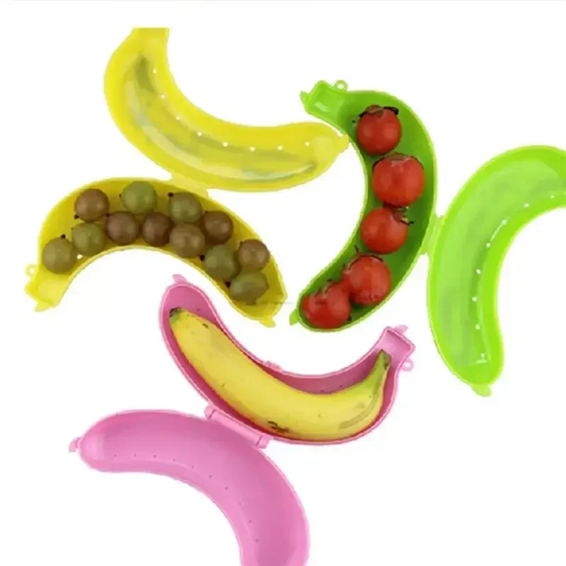 Durable Plastic Banana Contain - огляд і ціна Food Storage Meals