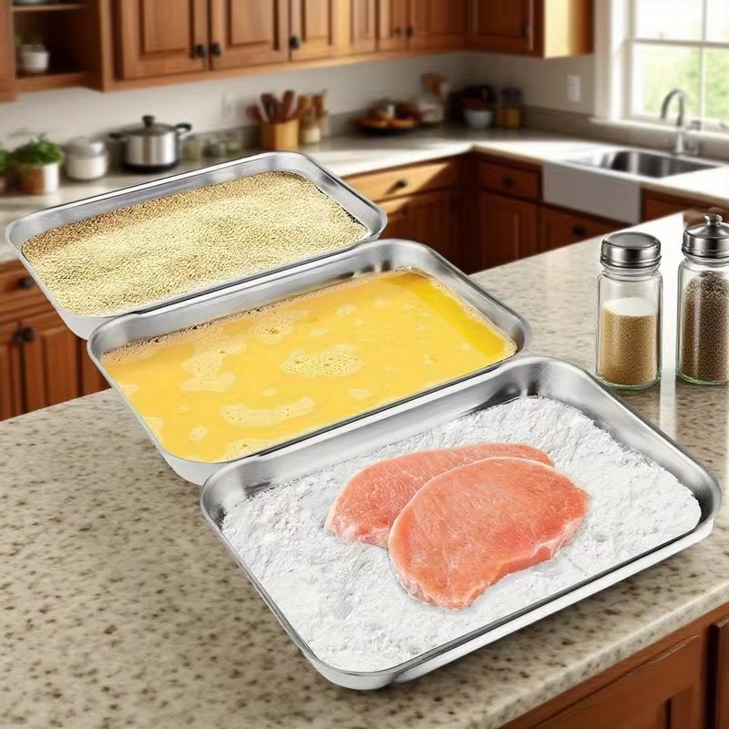 3-Piece Stainless Steel Food C - огляд і ціна Food Storage Meals