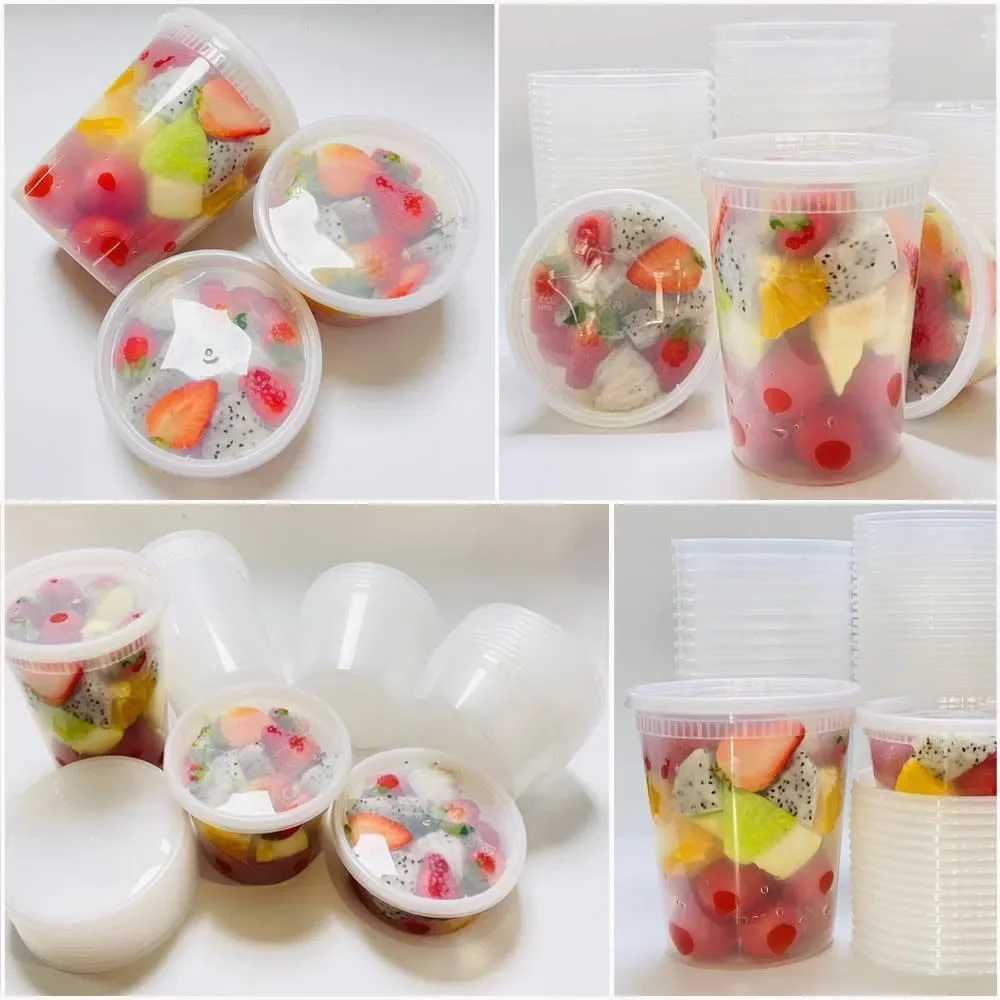 24pcs Deli Food Storage Contai - огляд і ціна Food Storage Meals