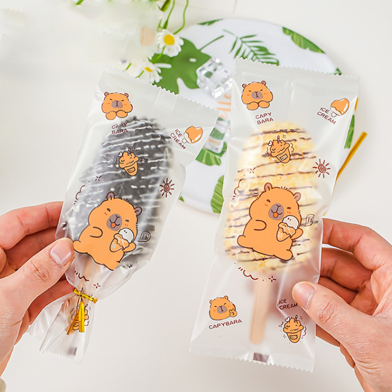 ~100Pcs Cute Cartoon Food Grad - огляд і ціна Food Storage Bag