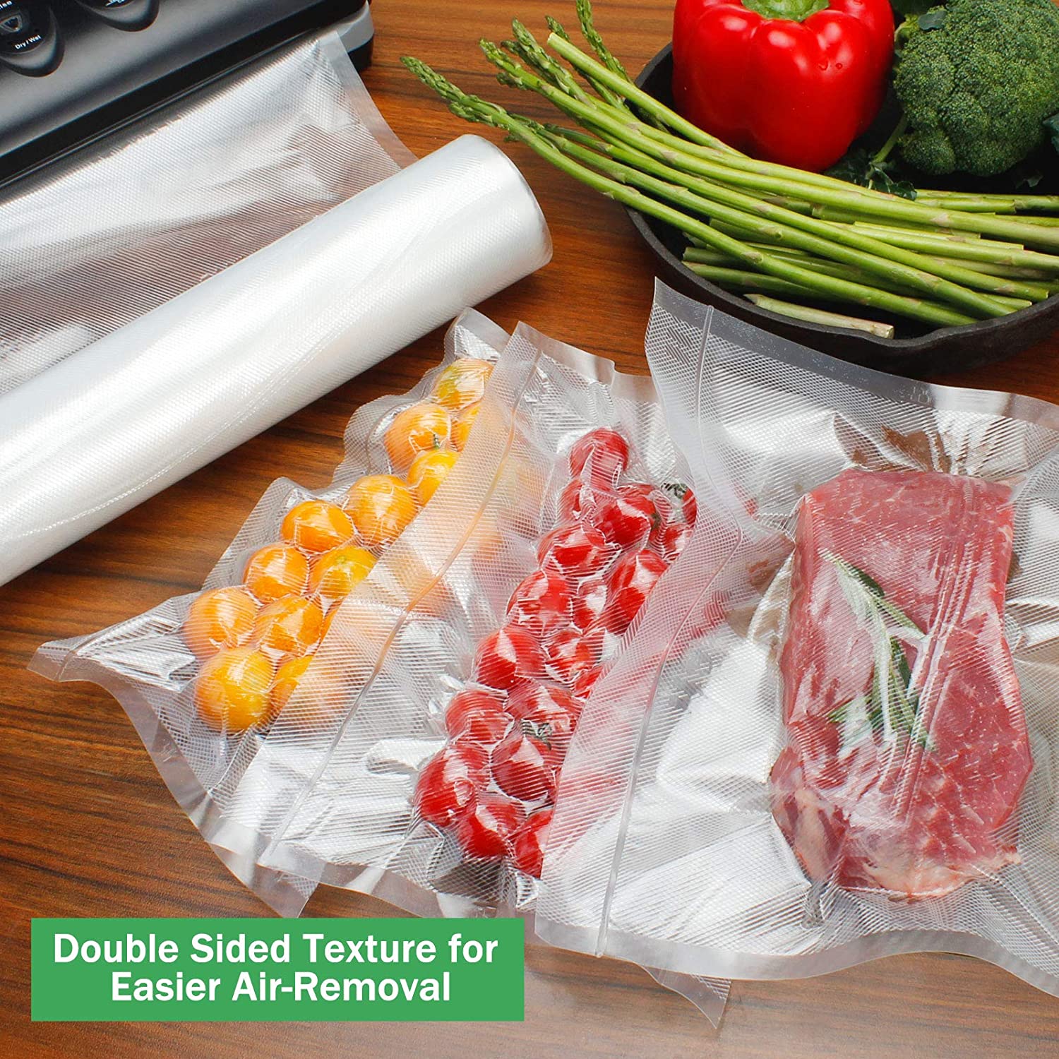 Vacuum bags for food Vacuum Se - огляд і ціна Food Storage Bag