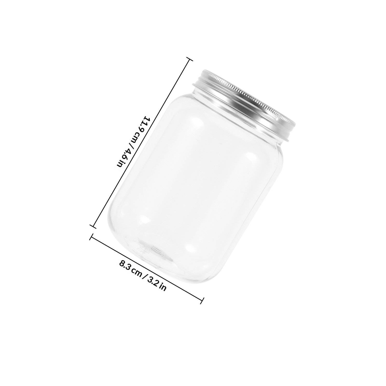 4Pcs Clear Plastic Jars Airtig - огляд і ціна Food Storage Containers