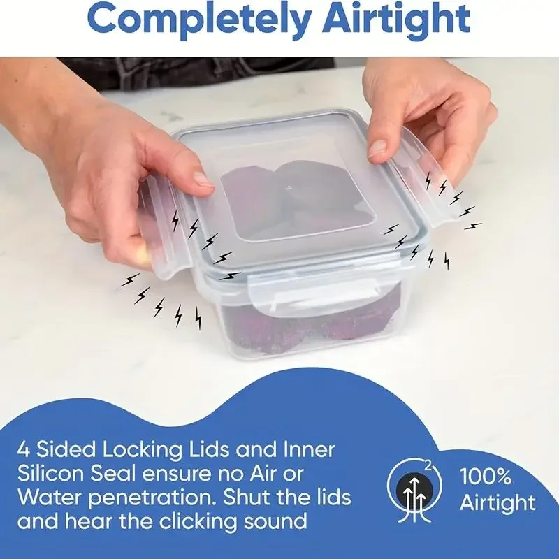 12Pcs Airtight Food Storage Co - огляд і ціна Food Storage Oven Safe