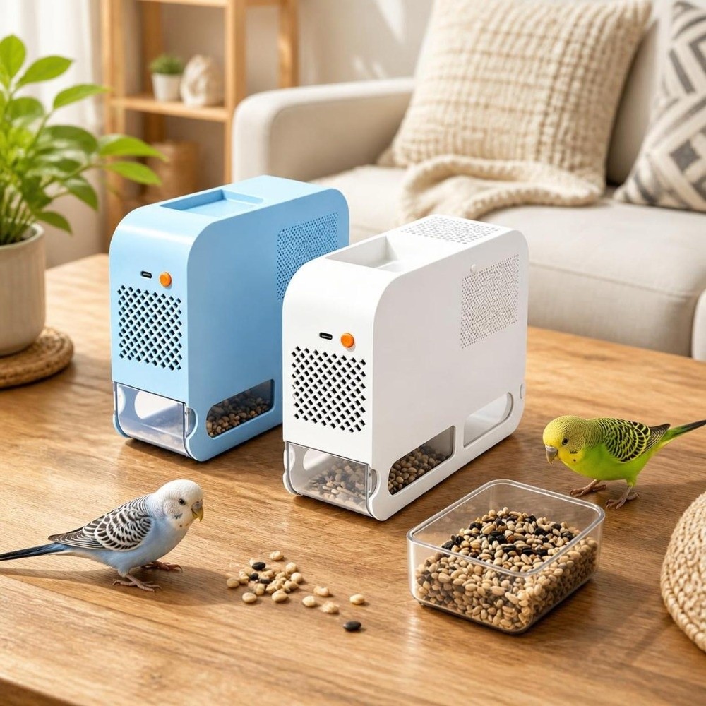 Electric Bird Food Shell Blowi - огляд і ціна Food Storage With Dividers