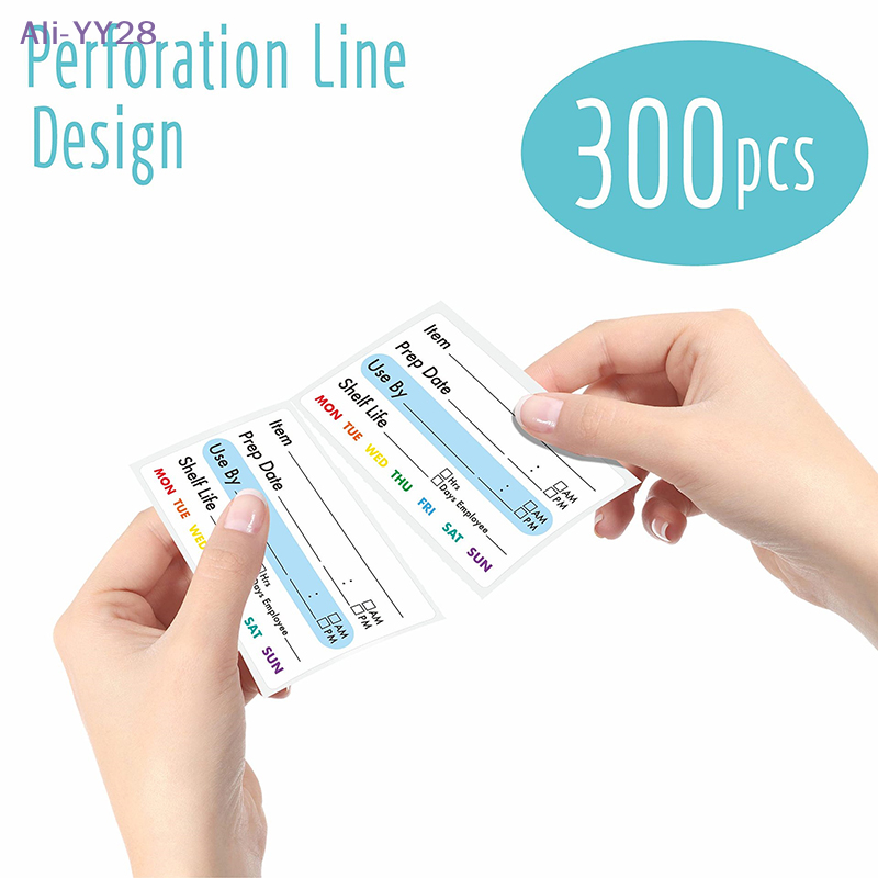 【YY28】300Pcs/Roll Kitchen Food - огляд і ціна Food Storage Labels