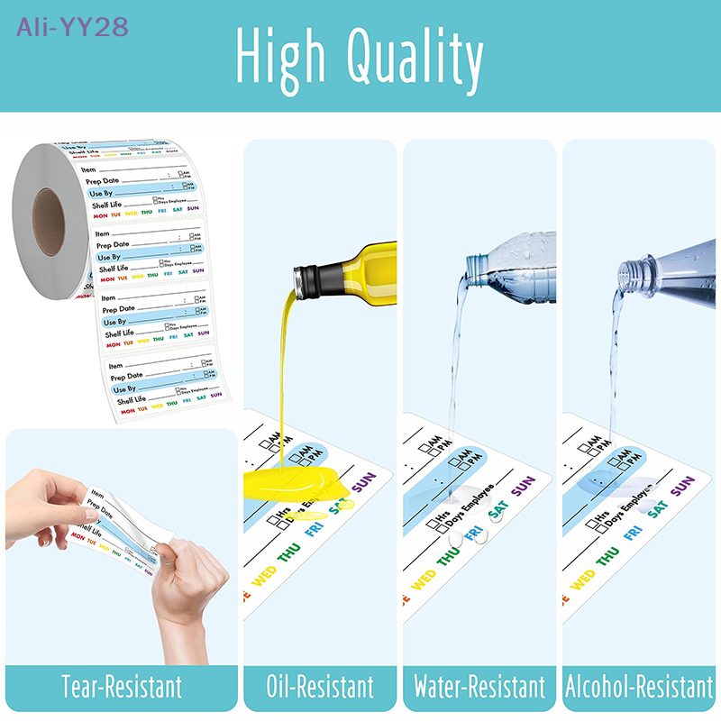 【YY28】300Pcs/Roll Kitchen Food - огляд і ціна Food Storage Labels