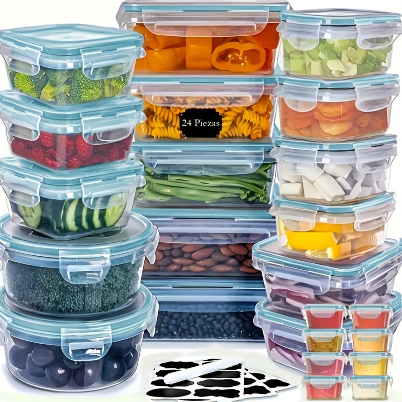 48PCS BPA-Free Food Storage Se - огляд і ціна Food Storage Meals