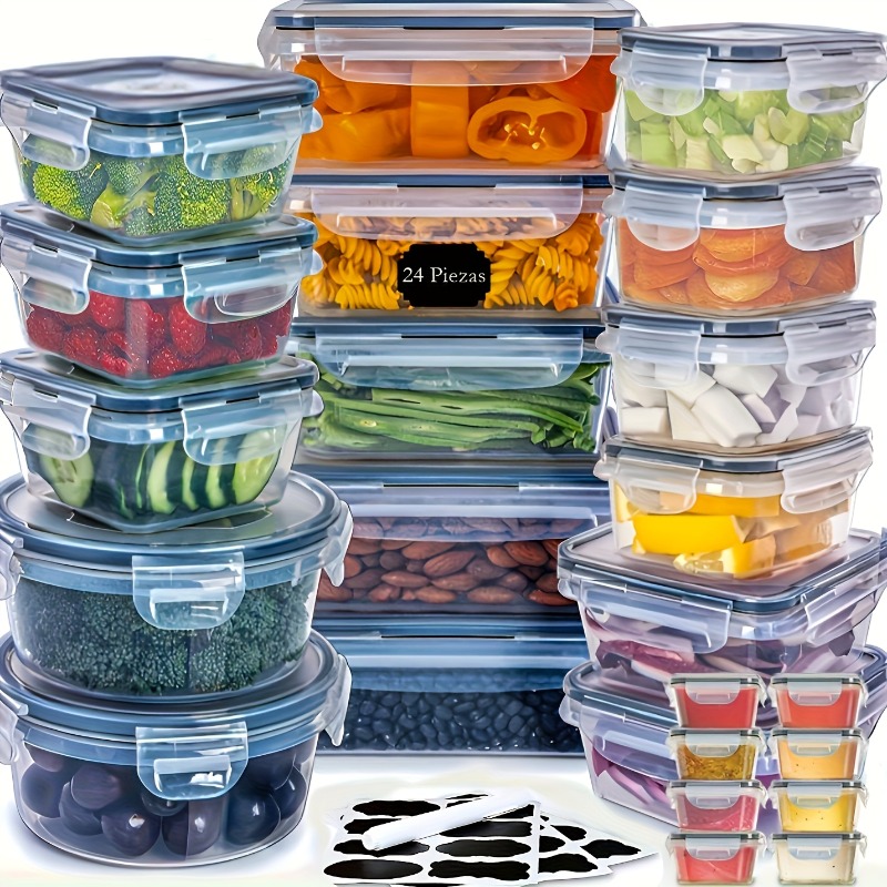 48PCS BPA-Free Food Storage Se - огляд і ціна Food Storage Meals