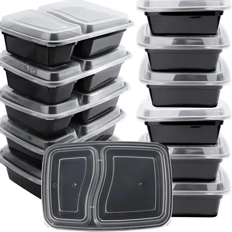 10 Sets Disposable Food Boxes  - огляд і ціна Food Storage Oven Safe